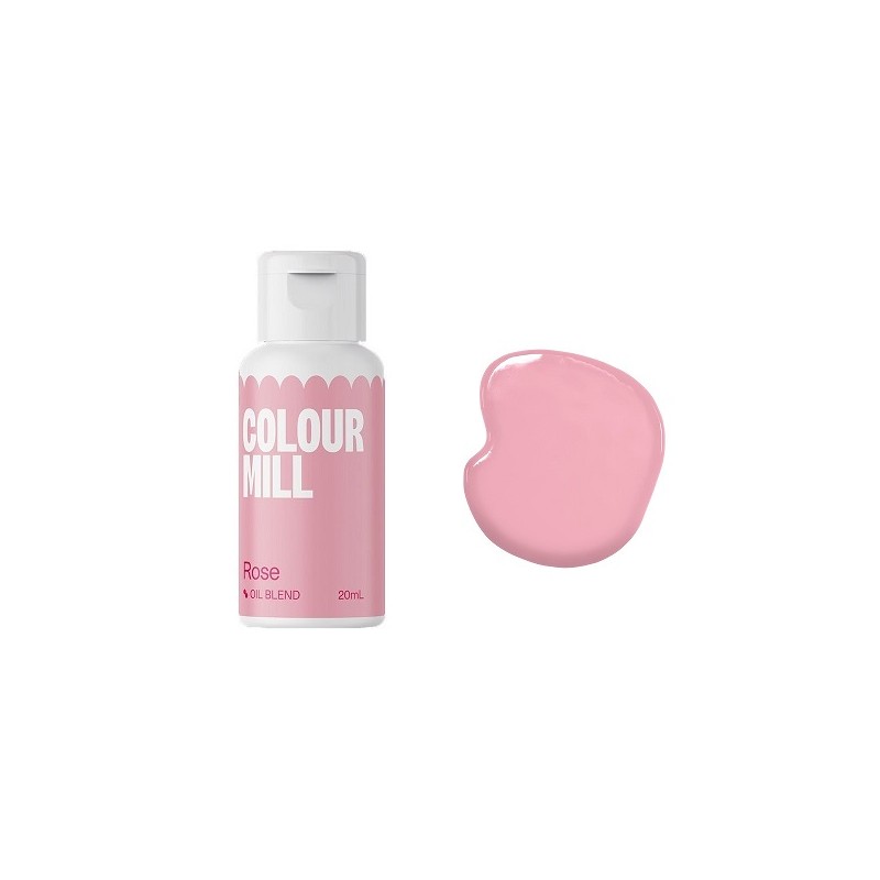 Colour Mill Oil Blend Food Colouring Rose 20ml