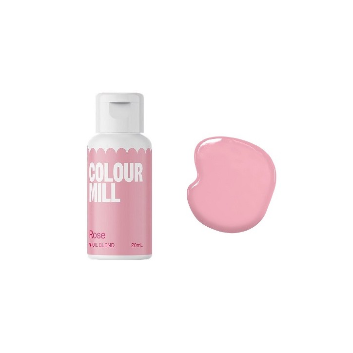 Colour Mill Rose Lebensmittelfarbe 20ml Oil Blend