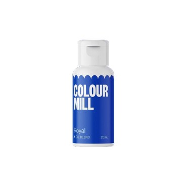 20ml Colour Mill Oil Blend Königsblau, Royal Lebensmittelfarbe, Royalblau Cake Design Farbe,