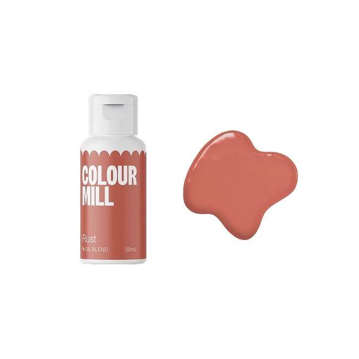 Colour Mill Rust Lebensmittelfarbe 20ml Oil Blend