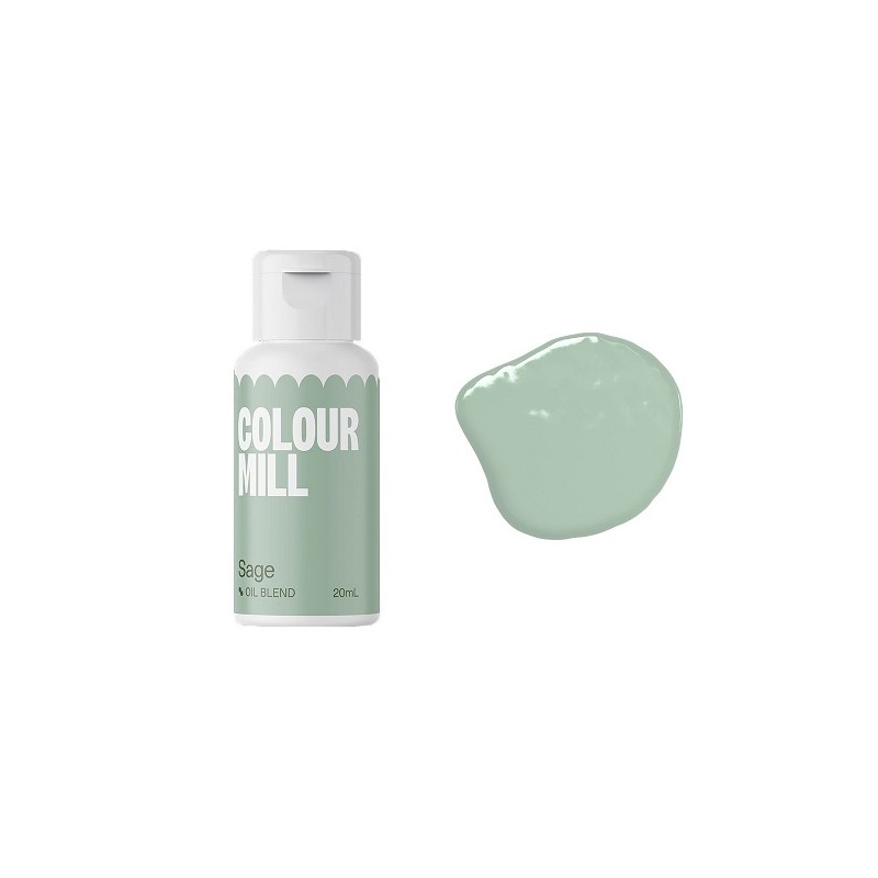 Colour Mill Oil Blend Food Colouring Sage 20ml