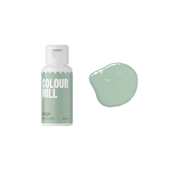 Colour Mill Sage Lebensmittelfarbe 20ml Oil Blend Colour Mill Sage Lebensmittelfarbe 20ml Oil Blend