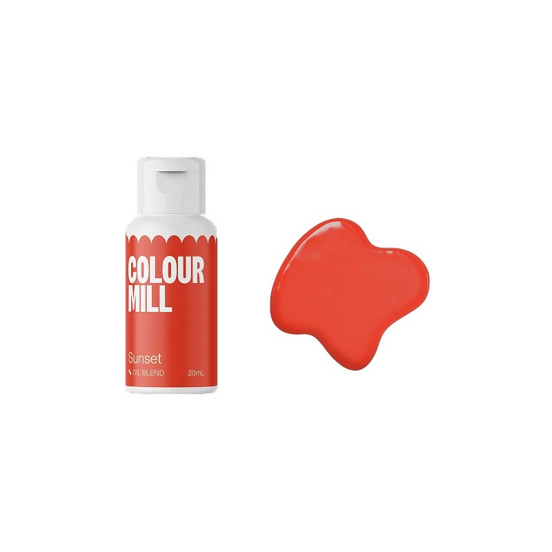 Colour Mill Oil Blend Food Colouring Sunset 20ml