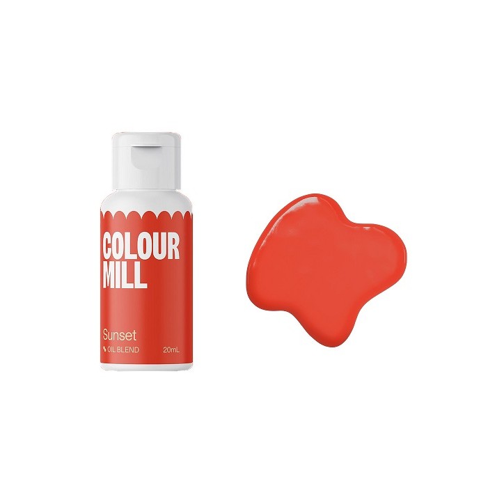 Colour Mill Sunset Lebensmittelfarbe 20ml Oil Blend