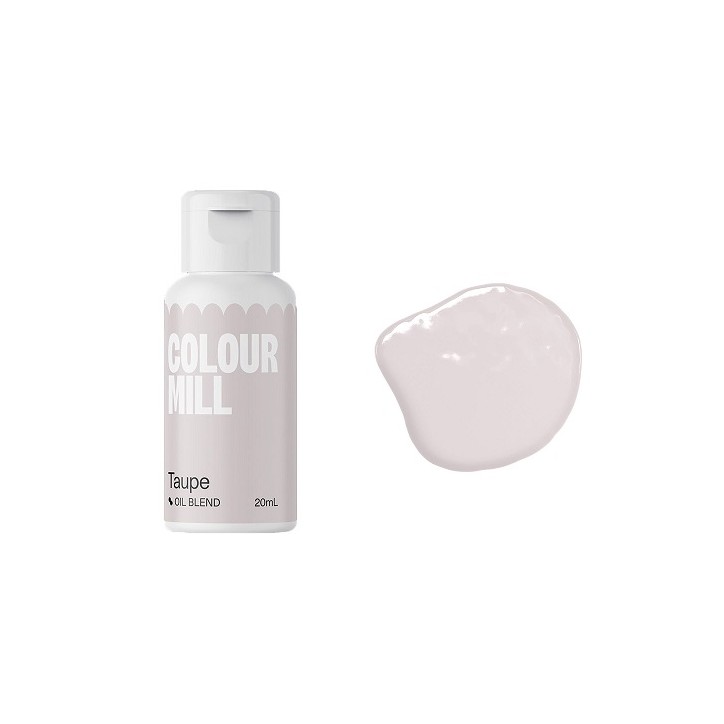 Colour Mill Taupe Lebensmittelfarbe 20ml Oil Blend