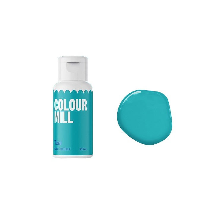 Colour Mill Teal Lebensmittelfarbe 20ml Oil Blend
