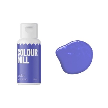 Violette Lebensmittelfarbe Colour Mill Pigmentfarbe auf Ölbasis - Lebensmittelfarbe Lila/Violett/Purple