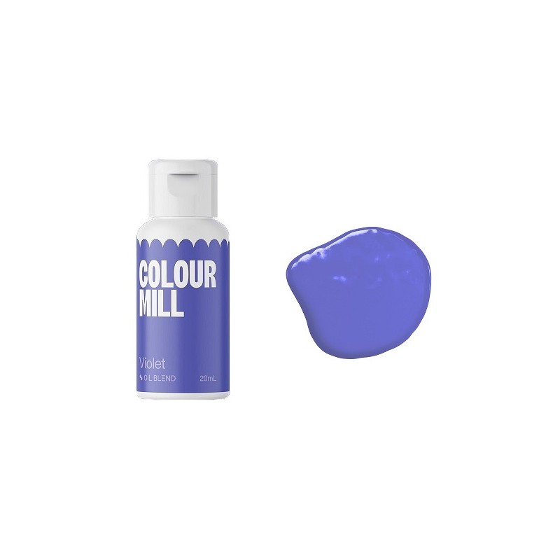 Colour Mill Oil Blend Food Colouring Violet 20ml