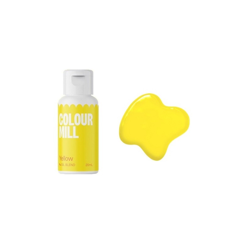 Colour Mill Oil Blend Food Colouring Yellow 20ml