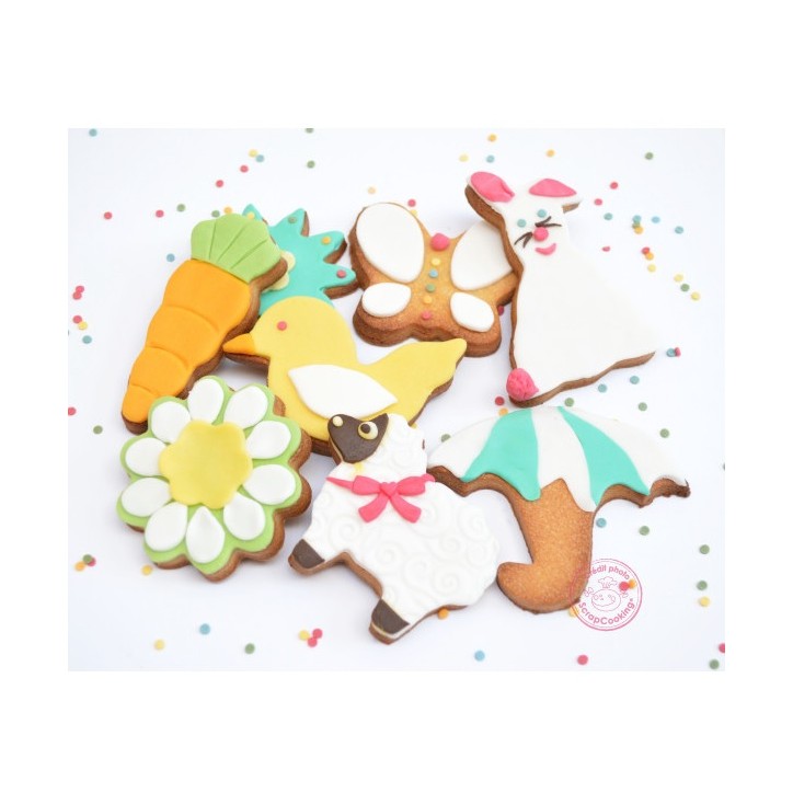 Nature Cookie Cutter Set 16pcs ScrapCooking