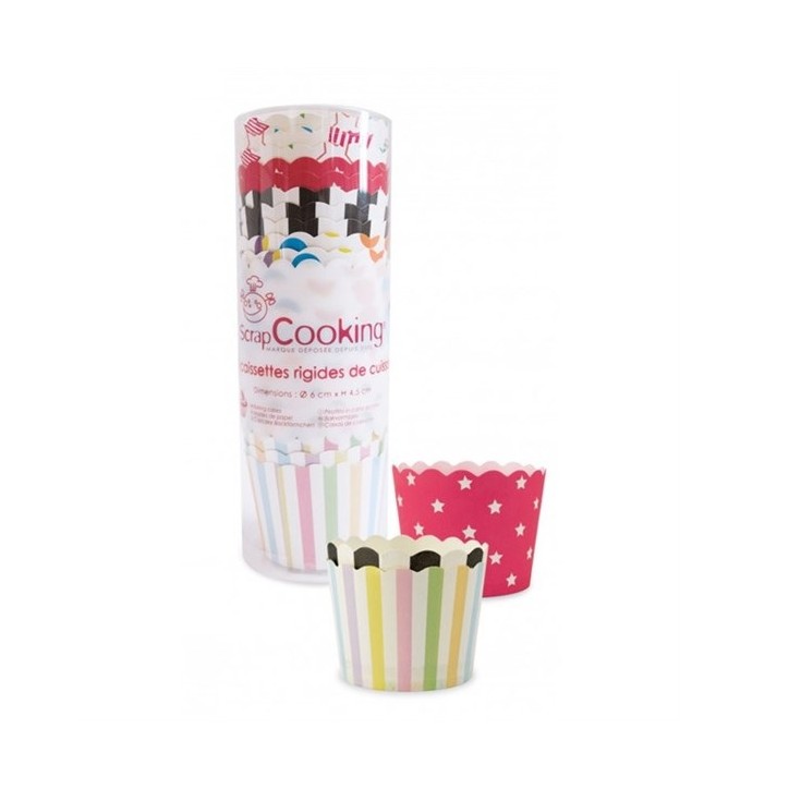 Assorted Baking Cups 25pcs ScrapCooking Muffin Cups Assorted Baking Cups 25pcs ScrapCooking Muffin Cups