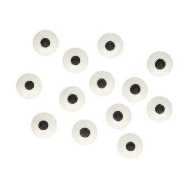 edible Eyes Sprinkles Decoration, FunCakes Mini Candy Eyeballs Sprinkles, Mini Candy Eyeballs 64pcs