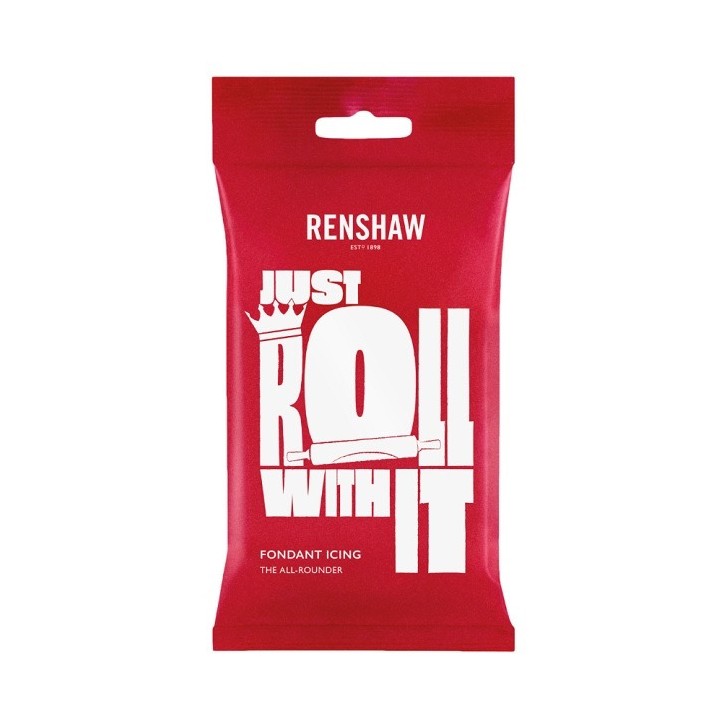 Renshaw Rollfondant Weiss 250g – Just Roll With It Fondant online kaufen | Bakeria.ch
