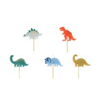 Meri Meri Dinosaurier Figurenkerzen, 5 Stück