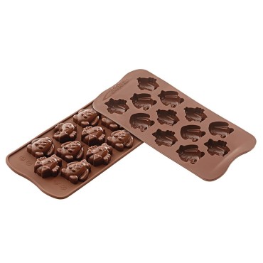SCG30 Easter Friends Chocolate Mould - Easter Chocolate Mould - Silikomart Easter Friends Choco Mould