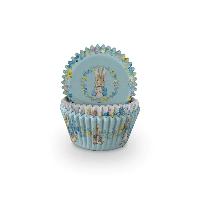 Anniversary House Peter Rabbit Spring Meadow Cupcake Cases, 75 pcs