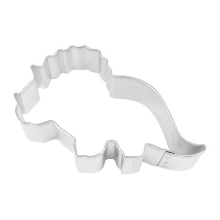 Triceratops Baby Tin-Plated Cookie Cutter K0810 - Dinosaur Cookie Cutter - Triceratops Cookie Cutter