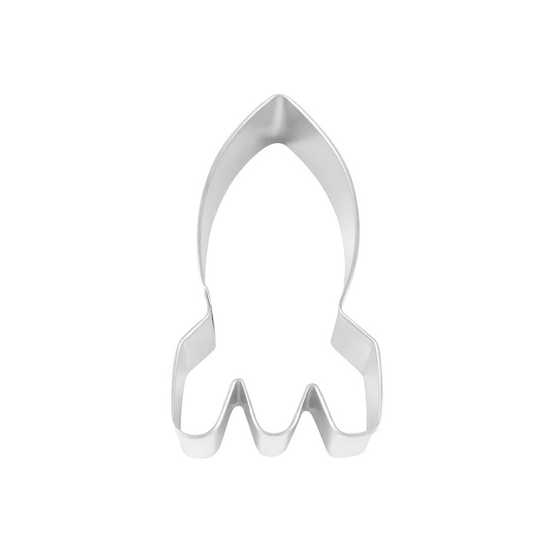 Anniversary House Space Rocket Cookie Cutter, 10.2cm