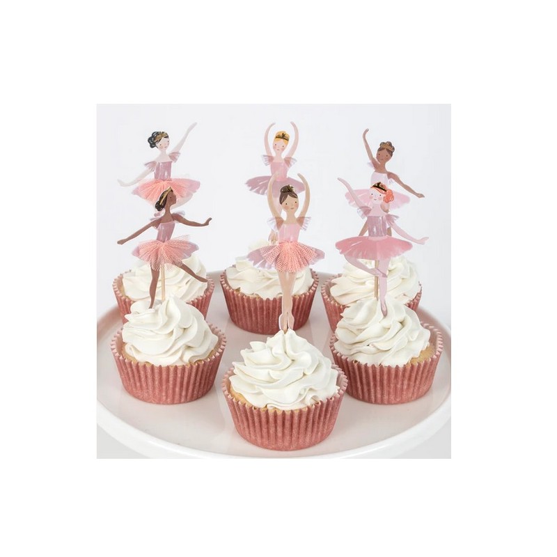 Meri Meri Ballerina Cupcake Kit 48-pcs