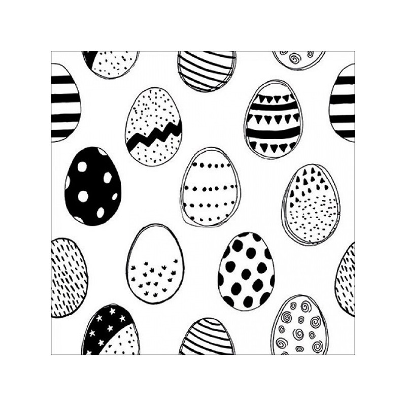 Ambiente Easter Eggs All Over Servietten, 20 Stück