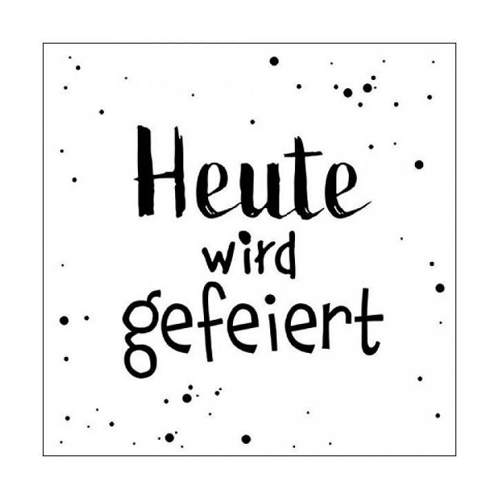 Ambiente Heute wird gefeiert Napkins 20 pcs | Buy Switzerland
