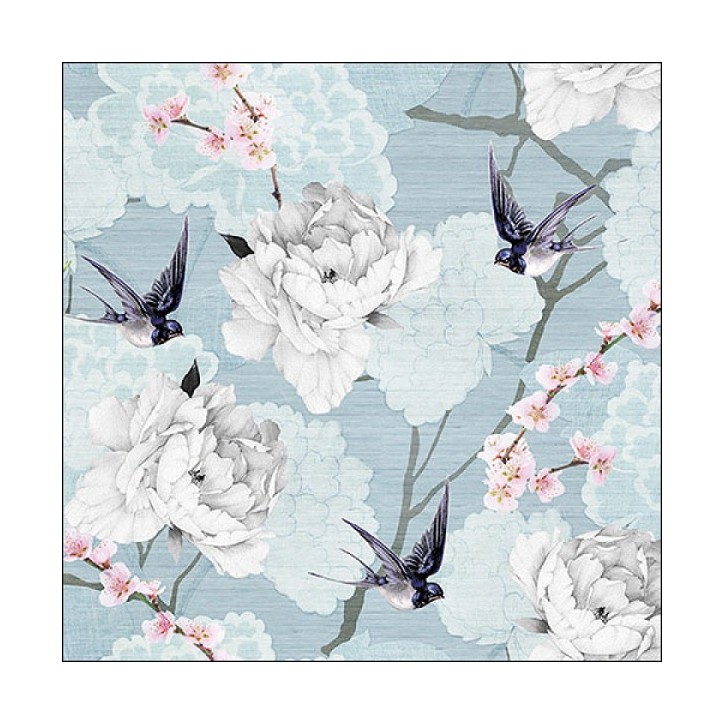 Ambiente Oriental Flowers Servietten 20 Stück kaufen Schweiz | Blumen Servietten