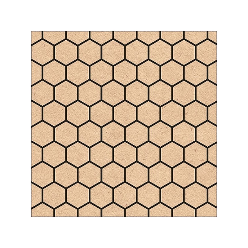 Ambiente Recycled Hexagon Servietten, 20 Stück