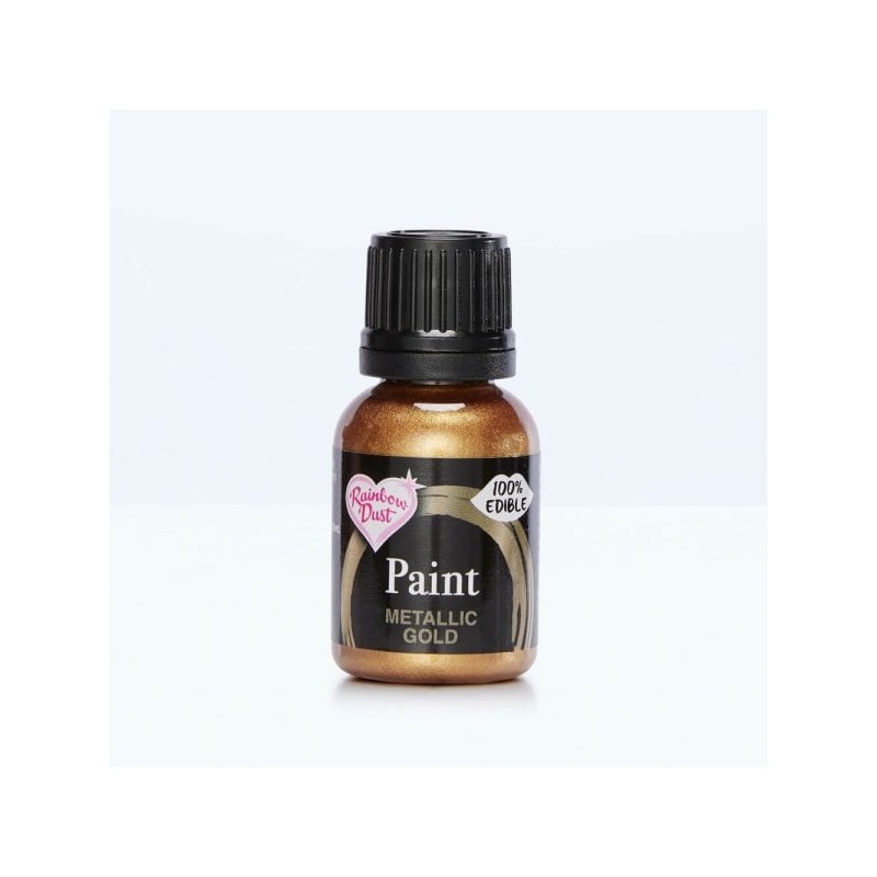 Rainbow Dust Paint Metallic Gold, 25g