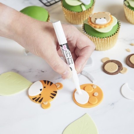 Essbarer Klebstoff Cake Design - Click Twist Glue Brush Kleber - Essbarer Leim
