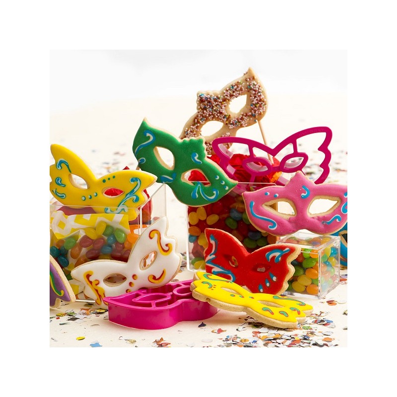 Decora Carnival Masque Cookie Cutters, 2 pcs
