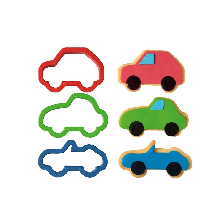 Race Car Cookie Cutter - Cabriolet Cutter - Car Cookies - Vehicle Cookie Cutter