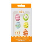 Decora Ostereier Zuckerdekor, 6 Stück