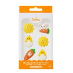 Decora Ostern Zuckerdekor, 6 Stück Decora Ostern Zuckerdekor, 6 Stück