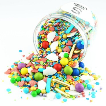 Rainbow Sugar Sprinkles Medley - OverTheRainbow Sprinkles Super Streusel