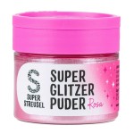 Super Streusel Super Glitter Powder Pink, 10g