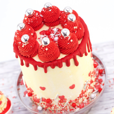 Red Cake Drip - Red SuperDrip SuperStreusel - Red Cake Decoration
