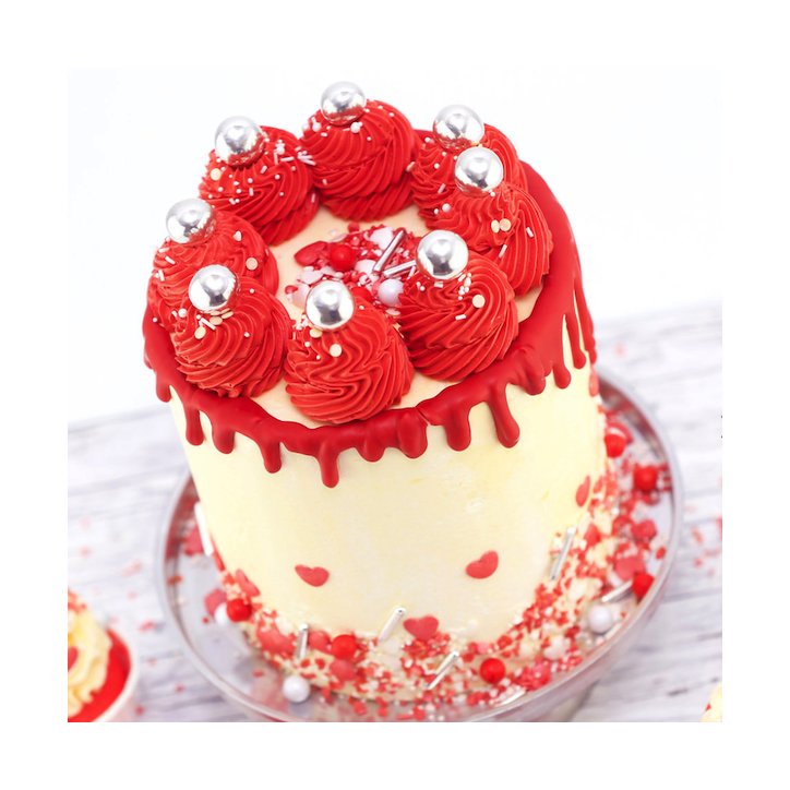 SuperDrip Rot - Roter Kuchendrip - Superstreusel Tortendrip Rot SuperDrip Rot - Roter Kuchendrip - Superstreusel Tortendrip Rot