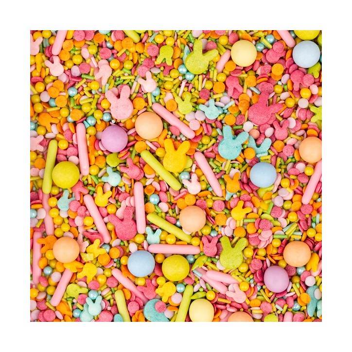 Hasen Streusel - Osterkuchendekor - Superstreusel Oster Mix MeinNameIstHase