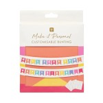 Talking Tables Customisable Write On Birthday Bunting 3 Meter