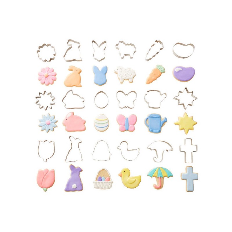 Wilton Easter Cookie Cutter Set 18 pcs