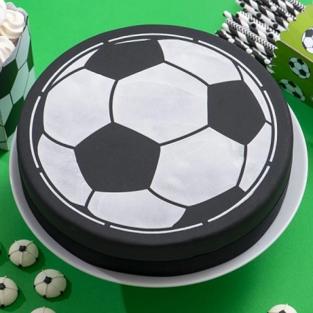 Soccer Stencil - Cake Stencil Football - Soccer Ball Cake Stencil 25cm