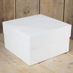 FunCakes 25x25x15cm Cake Box white 25 pcs