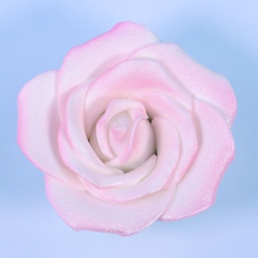 White Edible Sugar Rose - Cake Decor Roses - Edible Rose White - 90mm Sugarrose