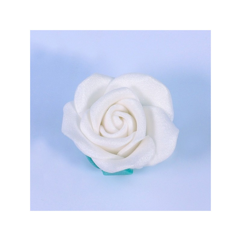 PME 62mm White Sugar Roses, 4 pcs