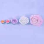 PME 62mm White Sugar Roses, 4 pcs