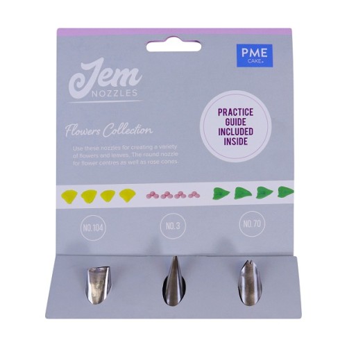 Jem Nozzles Set - Flower Collection 3 70 104
