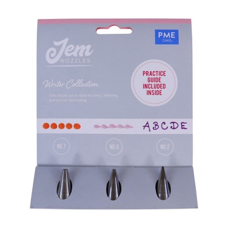 JEM Writer Piping Tips Set #2 #5 #7 | Buy Switzerland