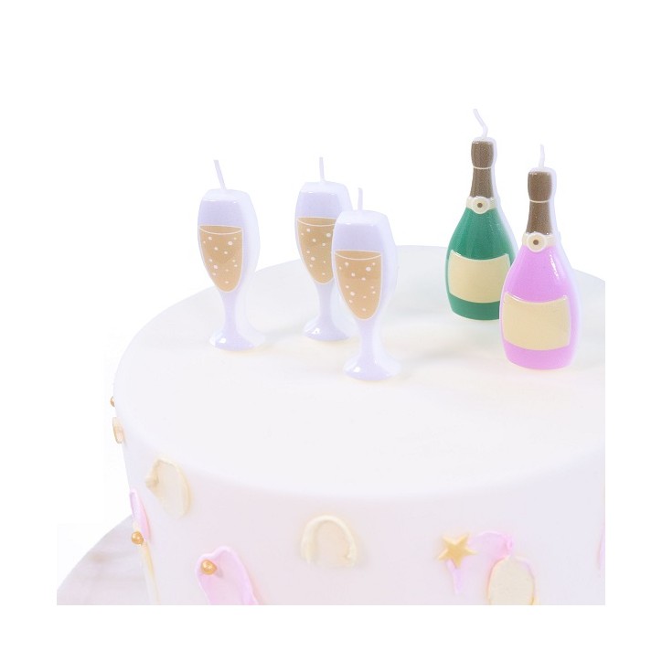 PME Prosecco Candles 5 pcs | Buy Switzerland