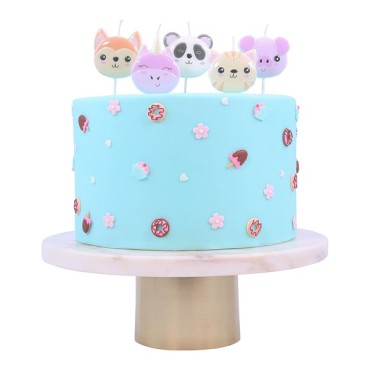 Cute Cake Candles Kawaii Pals - Party Candles Kawaii Pals CA154