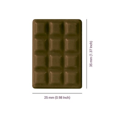 Mini Chocolatebar Mould - Mini Chocolate Blocks -  Mini Chocolate Bar Mould 12 Cavity